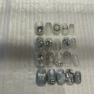 ネイル パラあり！フィルイン 美フォルムのネイルデザイン