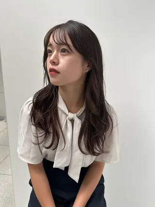 ロング 表参道美容師 ぶんじのヘアスタイル
