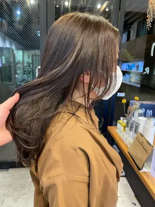 ロング カラー ヘアアレンジ 深愛 /miaのマツエク・マツパデザイン