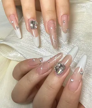 ネイル Horie 雪のネイルデザイン