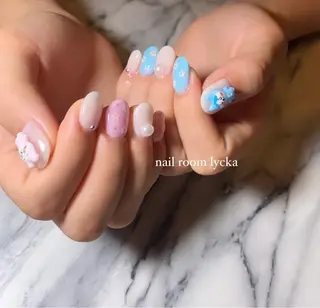 ネイル ﾈｲﾙﾙｰﾑﾘｯｶ 𝐦𝐚𝐲𝐮のネイルデザイン