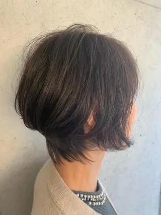 ショート 市村 正義のヘアスタイル