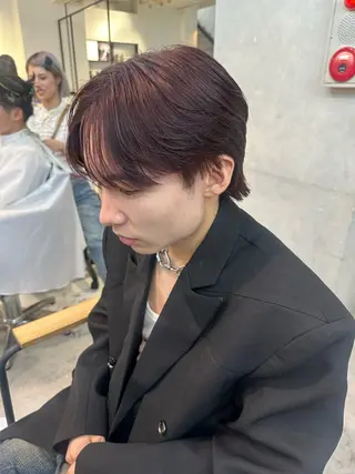 ショート 韓国ヘアメンズ・レデ ィース特化ミクのヘアスタイル