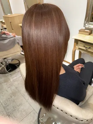 ロング カラー 仲井 康己のヘアスタイル