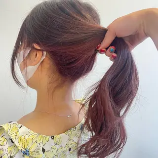 ロング カラー 【azure横浜】 🧸misaki🌸のヘアスタイル