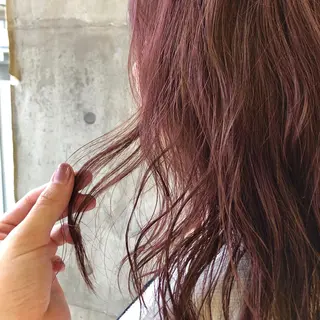 セミロング カラー 菅沢 奈生のヘアスタイル
