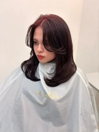 セミロング 宇都宮美容室:/ NAMIEのヘアスタイル