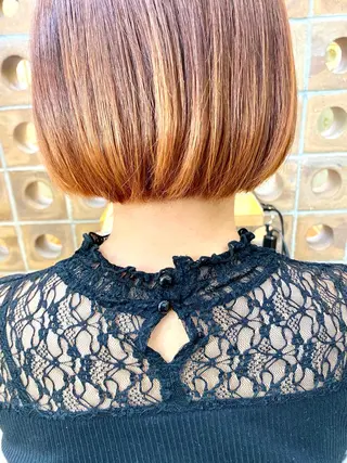 ショート カラー ✨髪質改善専門店✨ QOLU✨のヘアスタイル