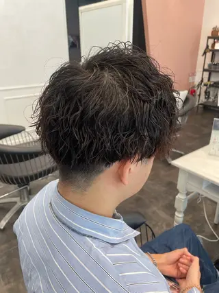 パーマ メンズ LaBless 天王寺 SmartSalon by milbon所属・LaBless大阪 山下颯太のヘアスタイル