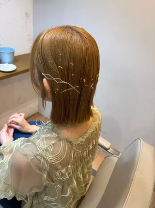 ヘアアレンジ 韓国ヘアー🇰🇷 MIWAのヘアスタイル