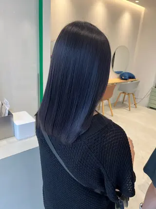 ミディアム 高橋 柊和のヘアスタイル
