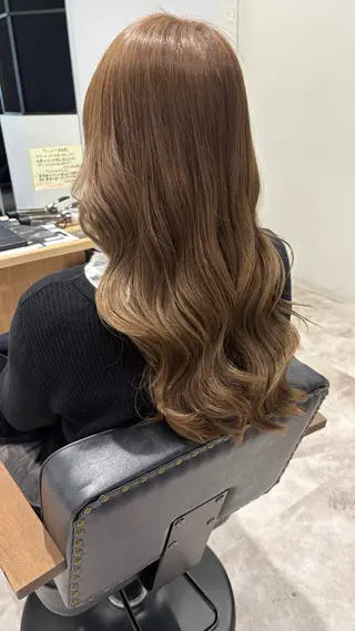 セミロング 河野いずみ レイヤー/ボブ 🤍のヘアスタイル