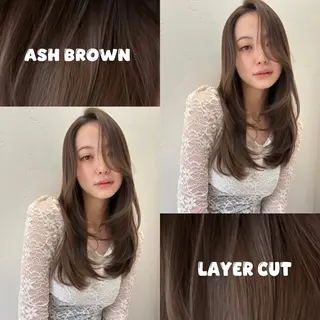 ロング カラー 透明感color / 韓国 /KANAのヘアスタイル