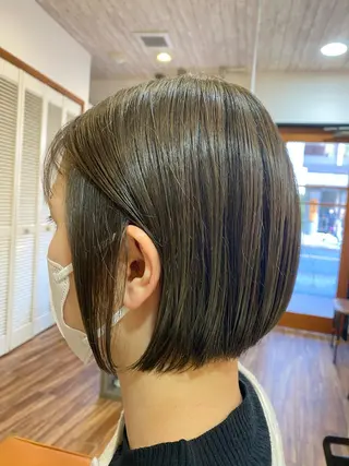 ショート くびれショート・ボブ カットorパーマ特化のヘアスタイル