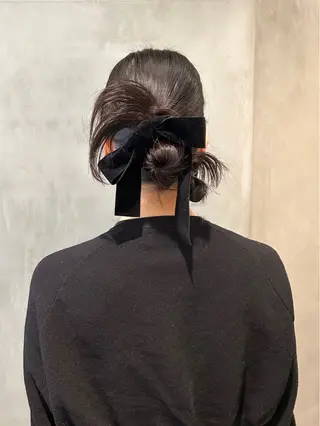 ミディアム ヘアアレンジ タナカ カナ🫧のヘアスタイル