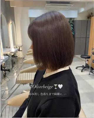 カラー londnaitre 乙川友杏のヘアスタイル