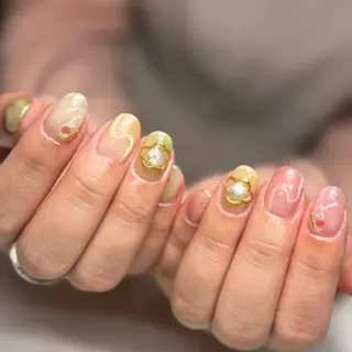 ネイル MAO /  香椎 / フィルイン対応のネイルデザイン