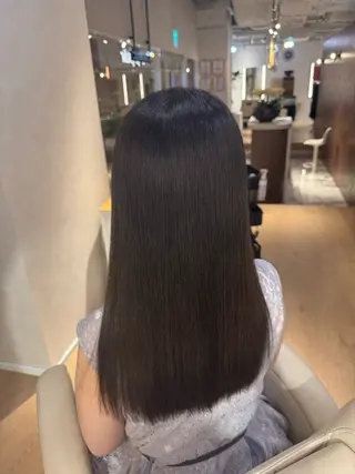 セミロング カラー 髪質改善 /タニグチ　コウキのヘアスタイル