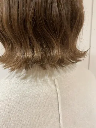 ミディアム 🫧顔周りカット 🫧樫村優香のヘアスタイル