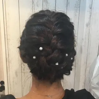 ヘアアレンジ 金崎 新吾のヘアスタイル