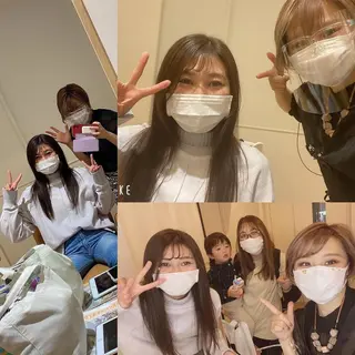 ショート カラー メンズ キッズ ✂︎ショート、ボブ、 レイヤー🩵YUMIのヘアスタイル