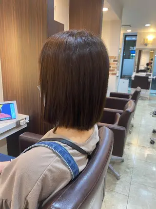 ミディアム カラー anoたまプラーザ 牧野直樹のヘアスタイル