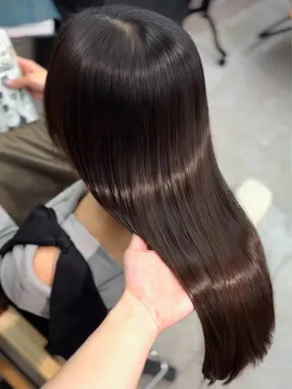 ロング カラー パーマ 🌸東中野/髪質改善 美髪矯正/櫻井🌸のヘアスタイル