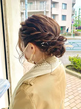 ヘアアレンジ 森 早希絵のヘアスタイル