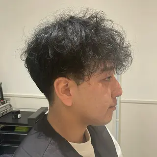 パーマ メンズ 松井 せりのヘアスタイル