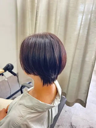 ショート TELAHAIR 副店長 永田のヘアスタイル