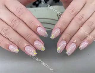 ネイル 神田 ココナッツのネイルデザイン