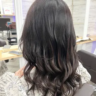 ミディアム 枝毛カット&髪質改善 満足NO.1岡しゃんのヘアスタイル