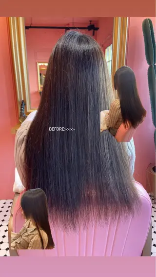 ロング rin 🖤〈大宮〉のヘアスタイル