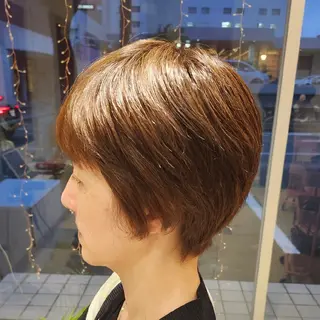 ショート 暖色カラー/髪質改善 /メンズ🧡莉南のヘアスタイル