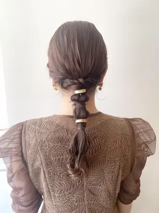 ロング ✨透明感ケアカラー✨ 長野ゆきなのヘアスタイル