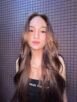 ロング デザインカラー★★★ Haco+shihoのヘアスタイル