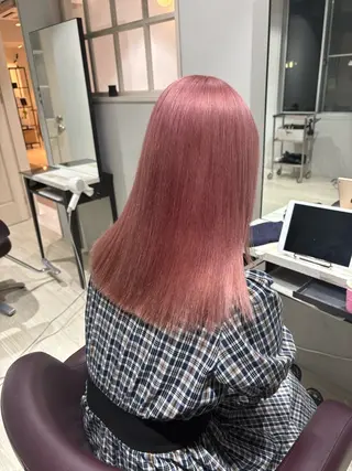 セミロング 光岡 玲遠のヘアスタイル