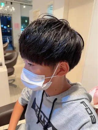 メンズ 髪質改善&ストレート ✂︎鈴木青樹のヘアスタイル