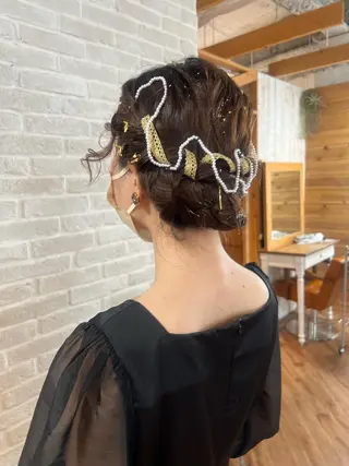 ロング ヘアアレンジ Topstylist YUKIのヘアスタイル