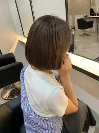 ショート カラー メンズ 落合希 Olivebeigeのヘアスタイル