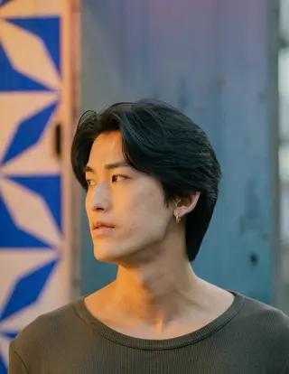 ミディアム カラー パーマ メンズ 🔗メンズサロン🔗 Kieのヘアスタイル