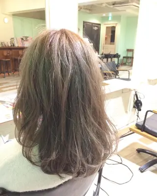 ミディアム カラー 山形酸性ストレート 古川✂︎のヘアスタイル