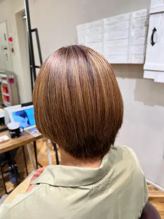 ショート 🌞レイヤー×カラー 前川那津美🌞のヘアスタイル