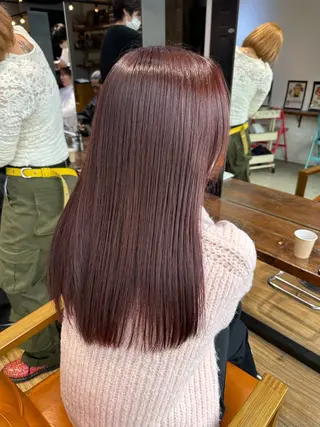 ロング レイヤーカット🫧 ／髪質改善✨TOWAのヘアスタイル