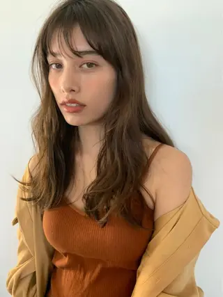 ロング おおつき ありかのヘアスタイル