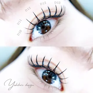 マツエク・マツパ MIGNON 冨田　当日予約のみのマツエク・マツパデザイン