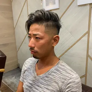 ショート 大月 優汰のヘアスタイル