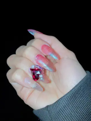 ネイル Spiky とうげ ふうかのネイルデザイン