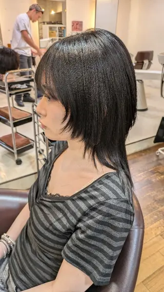 ミディアム 浅井 琴音のヘアスタイル