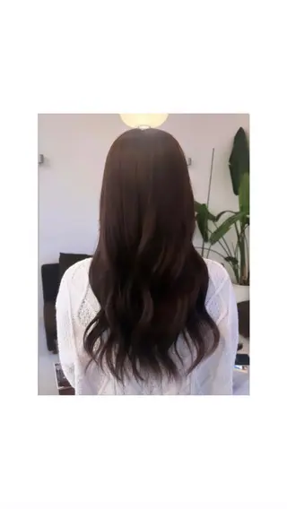 ロング カラー 寺下 佳世乃のヘアスタイル